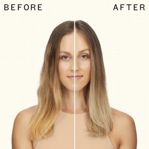 Bust your bruss cool blonde shampoo before and after